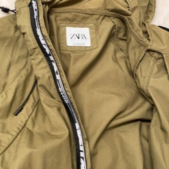 Zara Women Green Light Jacket Size S - Picture 10 of 10